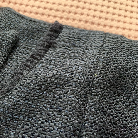 Misha Collection Dahlia Dress NWT New Navy Mini Off Shoulder Tweed Small S 2 XS - Picture 12 of 14